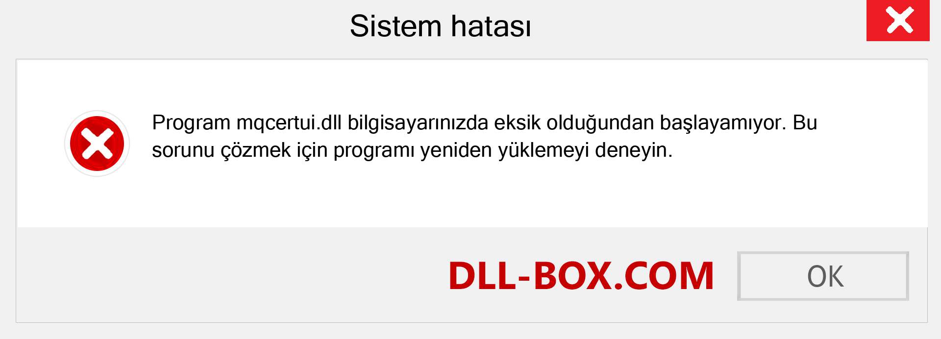 mqcertui.dll dosyası eksik mi? Windows 7, 8, 10 için İndirin - Windows'ta mqcertui dll Eksik Hatasını Düzeltin, fotoğraflar, resimler